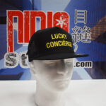 black stylish cap