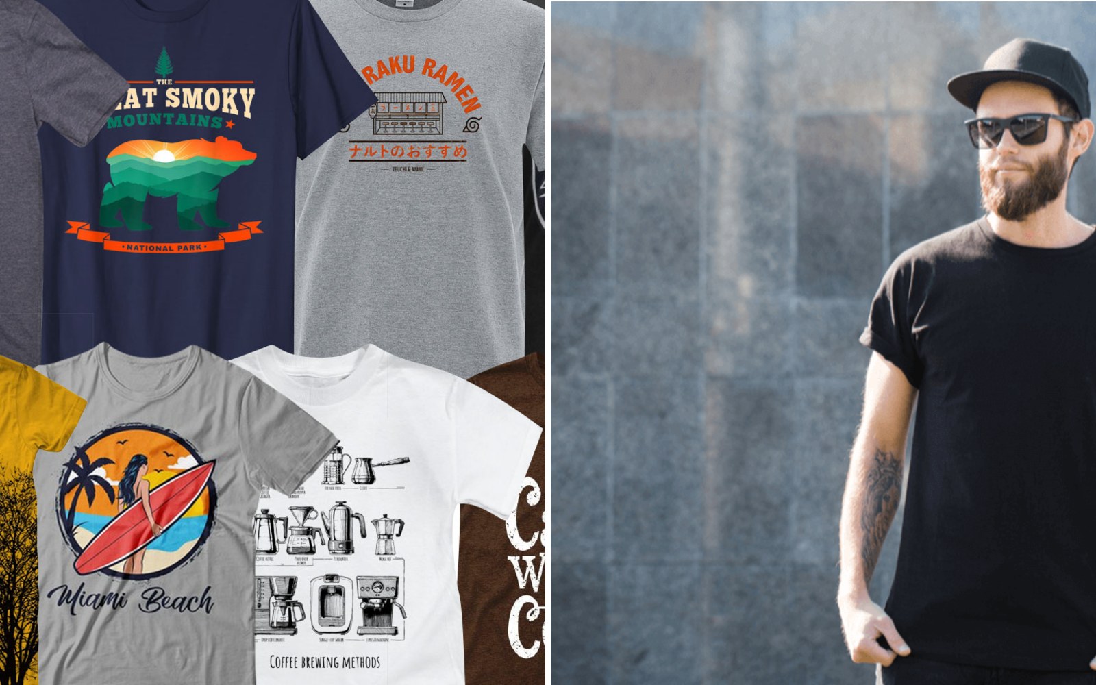 Printed t-shirt uniforms examples from Ninja Stitch