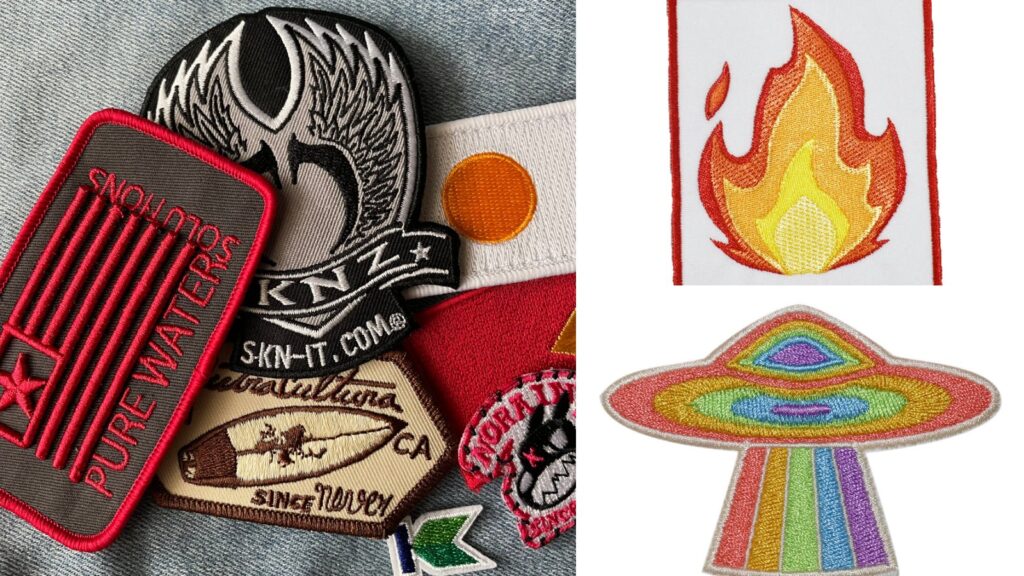 Custom embroidered patches by Ninja Stitch in Los Angeles