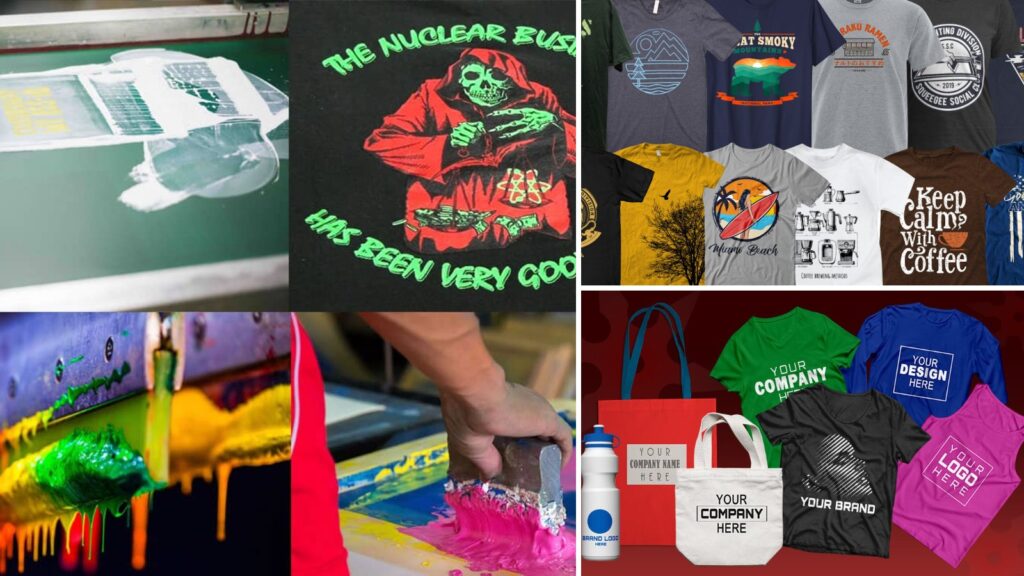 Screen printed t-shirts and hoodies by Ninja Stitch in Los Angeles