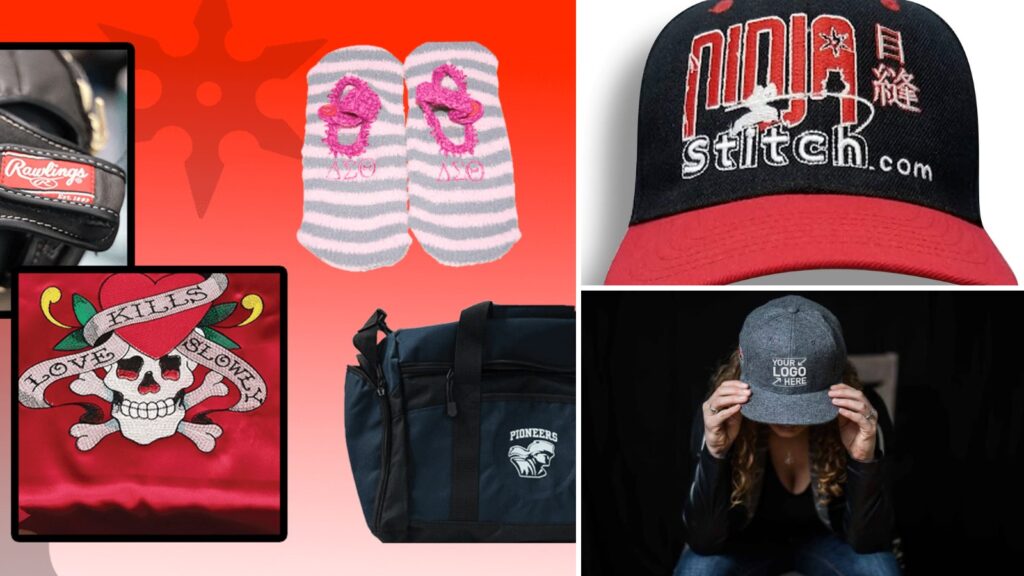 Branded giveaway items by Ninja Stitch in Los Angeles