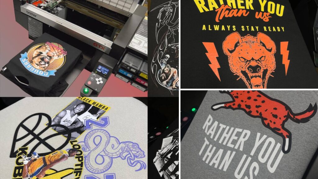 DTG printing in Los Angeles by Ninja Stitch in Los Angeles