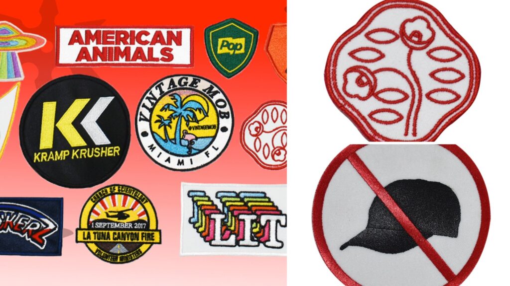 Embroidered patches by Ninja Stitch in Los Angeles