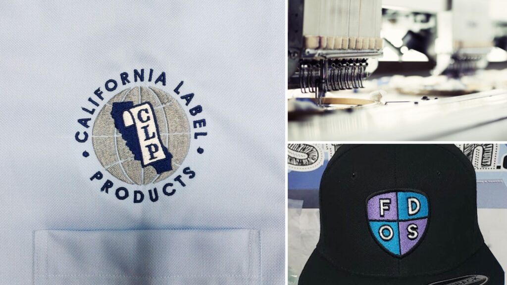 Logos digitized for embroidery by Ninja Stitch in Los Angeles