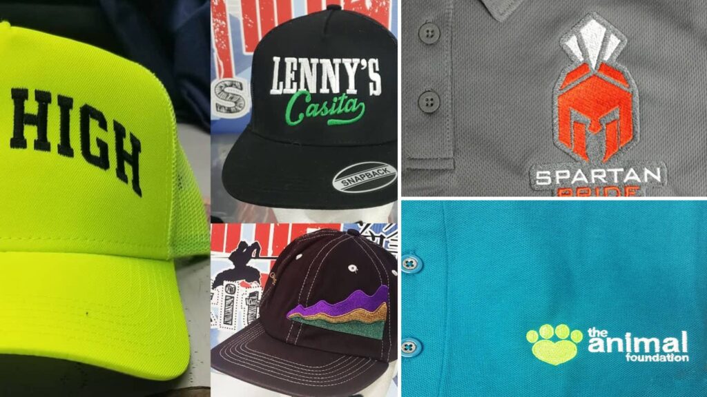 Custom embroidery for businesses by Ninja Stitch in Los Angeles