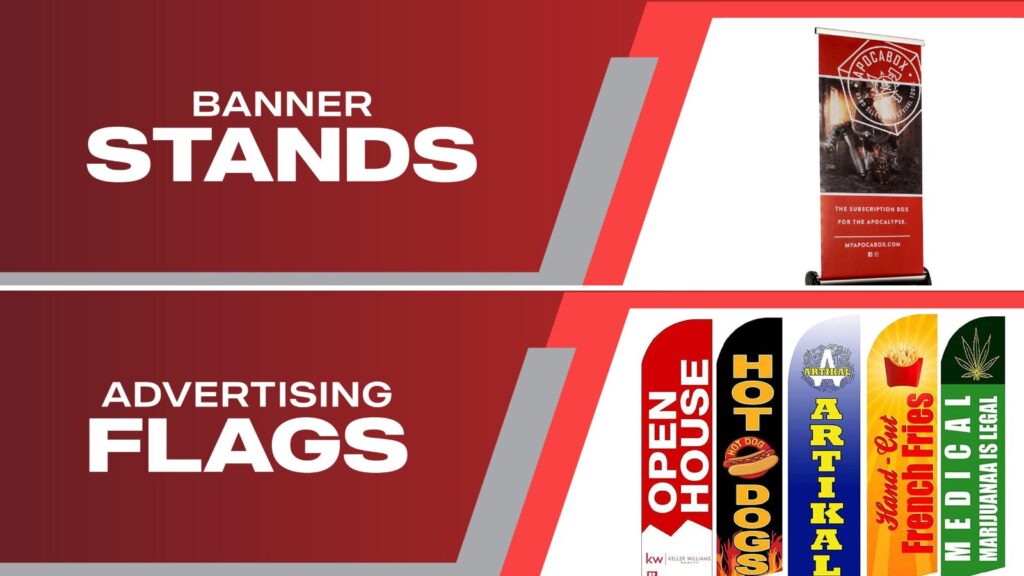 Large format banners and displays by Ninja Stitch in Los Angeles