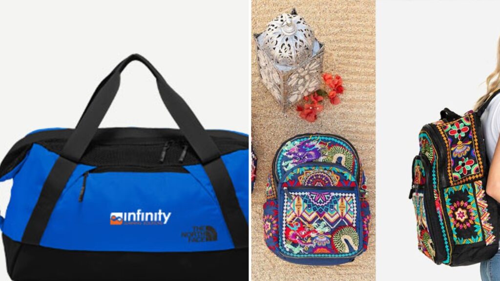 Promotional tote bags by Ninja Stitch in Los Angeles