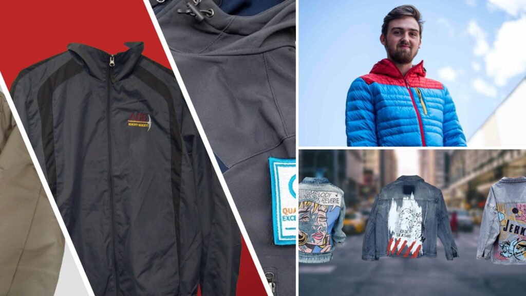 Promotional jackets by Ninja Stitch in Los Angeles