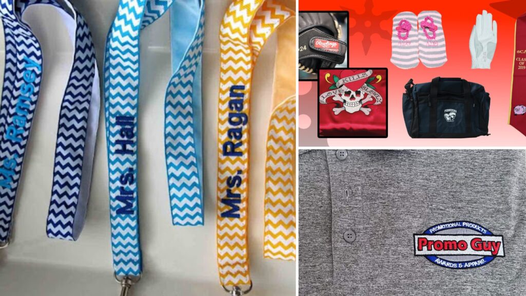 Custom lanyards and branded items by Ninja Stitch in Los Angeles