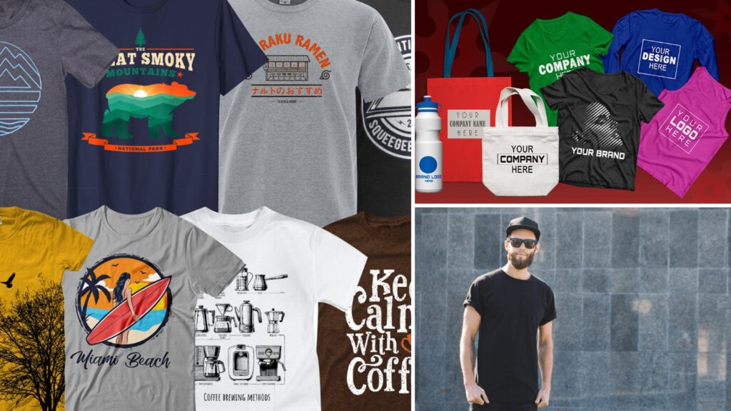Screen printed shirts for business by Ninja Stitch in Los Angeles