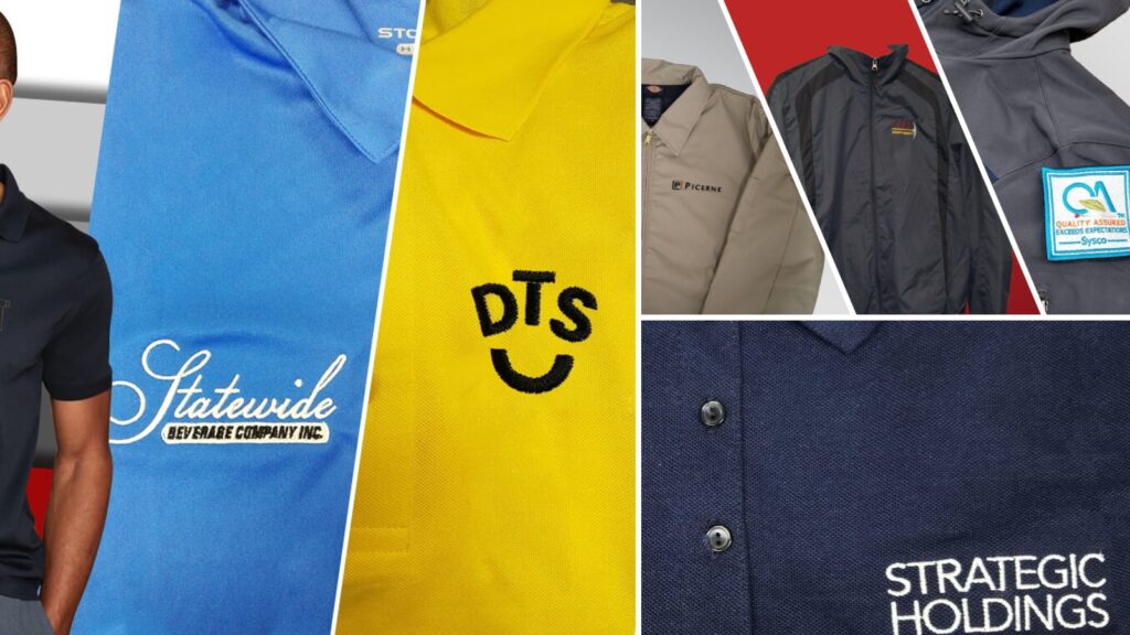 Corporate apparel by Ninja Stitch in Los Angeles