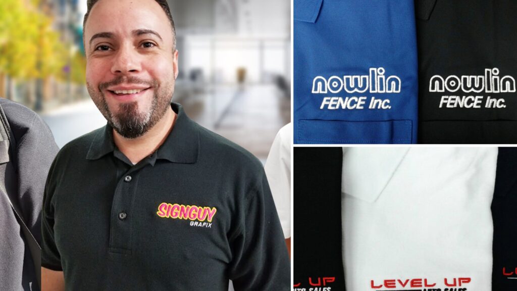 Startup uniform polos by Ninja Stitch in Los Angeles