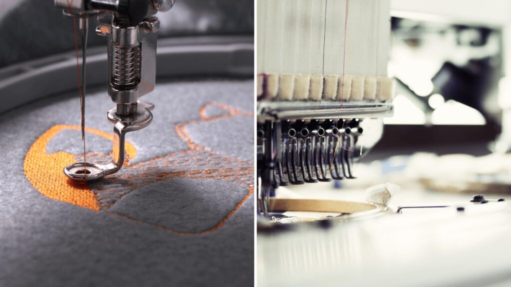 Machine embroidery stitching by Ninja Stitch in Los Angeles